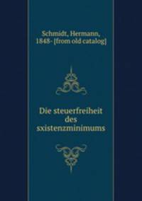 Die steuerfreiheit des sxistenzminimums