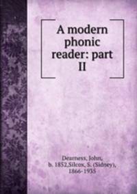 A modern phonic reader: part II