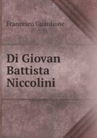 Di Giovan Battista Niccolini