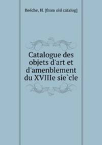 Catalogue des objets d