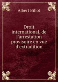 Droit international, de l