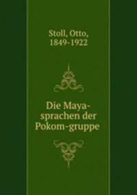 Die Maya-sprachen der Pokom-gruppe