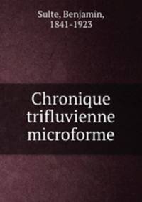 Chronique trifluvienne microforme