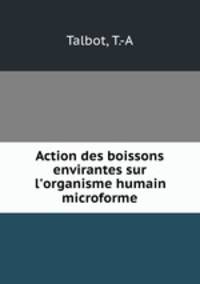 Action des boissons envirantes sur l