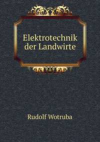 Elektrotechnik der Landwirte