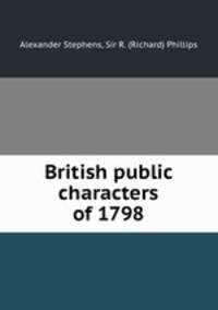 British public characters of 1798