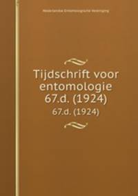 Tijdschrift voor entomologie. 67.d. (1924)