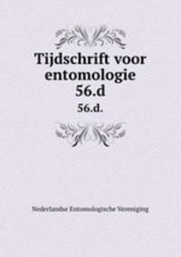 Tijdschrift voor entomologie. 56.d.