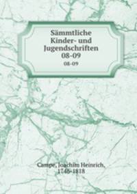 Smmtliche Kinder- und Jugendschriften. 08-09