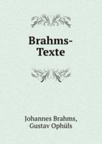 Brahms-Texte