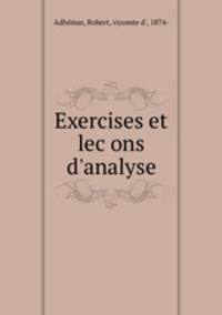 Exercises et lec?ons d