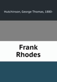 Frank Rhodes