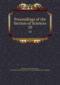 Proceedings of the Section of Sciences. 10