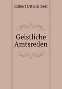 Geistliche Amtsreden