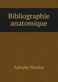 Bibliographie anatomique