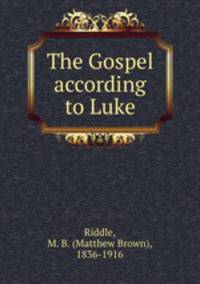 The Gospel according to Luke