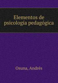 Elementos de psicologia pedagogica