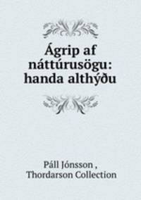 Agrip af natturusogu: handa althy?u