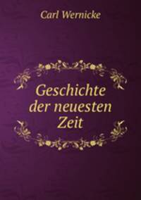 Geschichte der neuesten Zeit