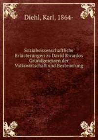 Sozialwissenschaftliche Erluterungen zu David Ricardos Grundgesetzen der Volkswirtschaft und Besteuerung. 1