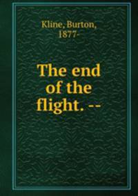 The end of the flight. --