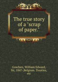 The true story of a "scrap of paper."