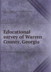 Educational survey of Warren County, Georgia
