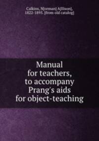 Manual for teachers, to accompany Prang