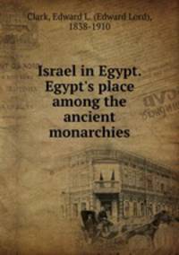 Israel in Egypt. Egypt