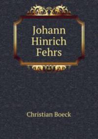 Johann Hinrich Fehrs