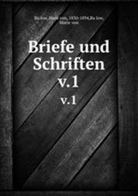 Briefe und Schriften. v.1