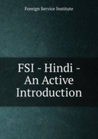 FSI - Hindi - An Active Introduction