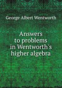 Answers to problems in Wentworth