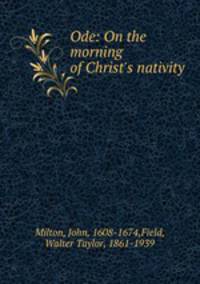 Ode: On the morning of Christ