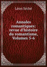 Annales romantiques: revue d