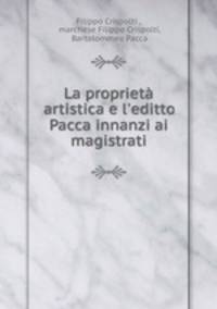 La proprieta artistica e l