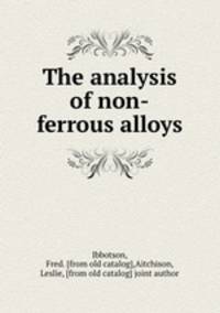 The analysis of non-ferrous alloys