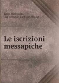 Le iscrizioni messapiche
