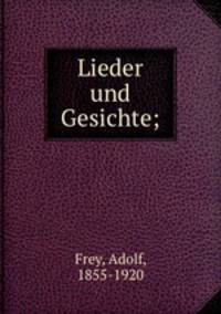 Lieder und Gesichte;