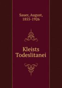 Kleists Todeslitanei
