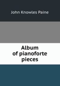 Album of pianoforte pieces