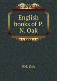 English books of P.N. Oak