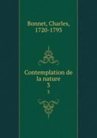 Contemplation de la nature. 3