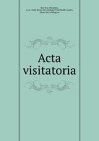 Acta visitatoria