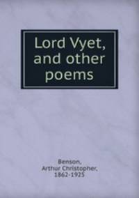 Lord Vyet, and other poems