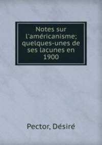 Notes sur l