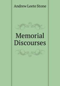 Memorial Discourses