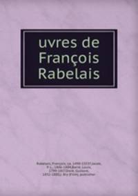 uvres de Francois Rabelais