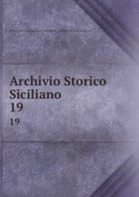 Archivio Storico Siciliano. 19