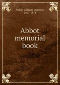 Abbot memorial book